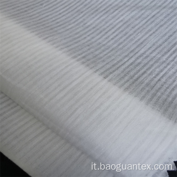 Pure Cotton Strip Voile Tessuto per ragazze